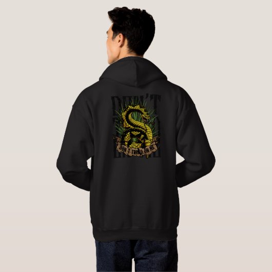 Gadsden Rattlenake Hoodie (Achterkant volledig)