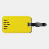 Gadsden Rattlesnake Flag: Revolutionaire Oorlog 17 Bagagelabel (Achterkant horizontaal)