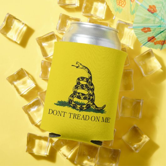 Gadsden Rattlesnake Flag: Revolutionaire Oorlog 17 Blikjeskoeler (Insitu Zomer)