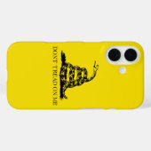 Gadsden Rattlesnake Flag: Revolutionaire Oorlog 17 Case-Mate iPhone Case (Achterkant (horizontaal))