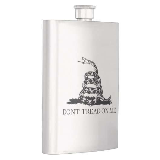 Gadsden Rattlesnake Flag: Revolutionaire Oorlog 17 Flacon (Rechts)