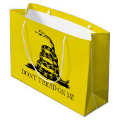 Gadsden Rattlesnake Flag: Revolutionaire Oorlog 17 Groot Cadeauzakje (Achterkant Gekanteld)