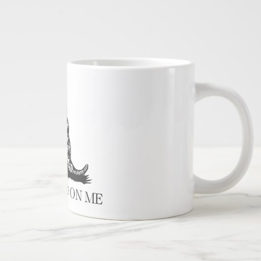 Gadsden Rattlesnake Flag: Revolutionaire Oorlog 17 Grote Koffiekop (Rechts)