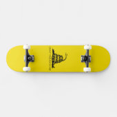Gadsden Rattlesnake Flag: Revolutionaire Oorlog 17 Persoonlijk Skateboard (Horizontaal)