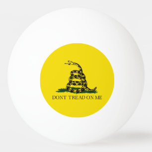 Gadsden Rattlesnake Flag: Revolutionaire Oorlog 17 Pingpongbal