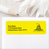 Gadsden Return-labels Etiket (Insitu)