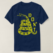 Gadsden Snake DONT T-shirt (Design voorkant)