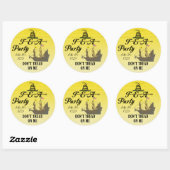 Gadsden - Tea Party alsof het 1773 Stickers is (Vel)