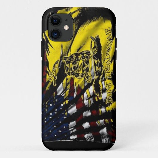 Gadsden-vlag iPhone Hoesje (Achterkant)