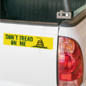 Gadsden vlag kan me niet vertellen bumpersticker (Op Truck)
