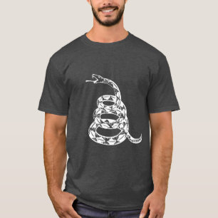 Gadsden-vlag met ratelslang Don't tread on me T-shirt