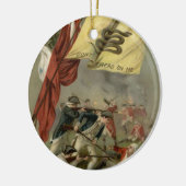 Gadsden-vlag Revolutieoorlog Bunker Hill Keramisch Ornament (Links)