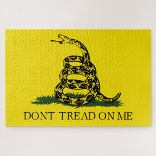 Gadsden-vlag 'Treed niet op mij' Legpuzzel