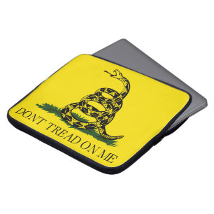Gadsden-vlag (Treed niet op mij) (Slangenvaan) Laptop Sleeve