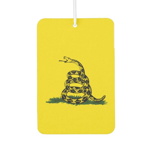 Gadsden vlag variant luchtverfrisser (Voorkant)