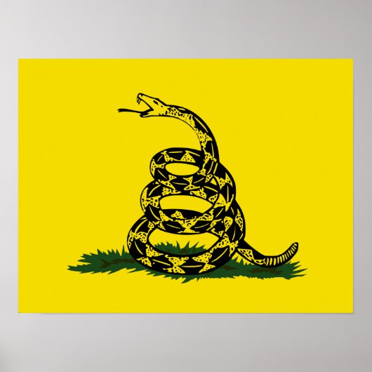 Gadsden vlag variant poster (Voorkant)