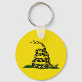 Gadsden vlag variant sleutelhanger (Achterkant)