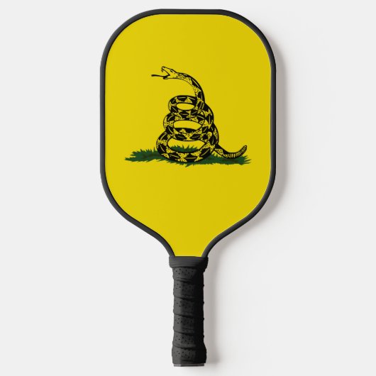 Gadsden-vlagvariant Pickleball Paddle (Voorkant)