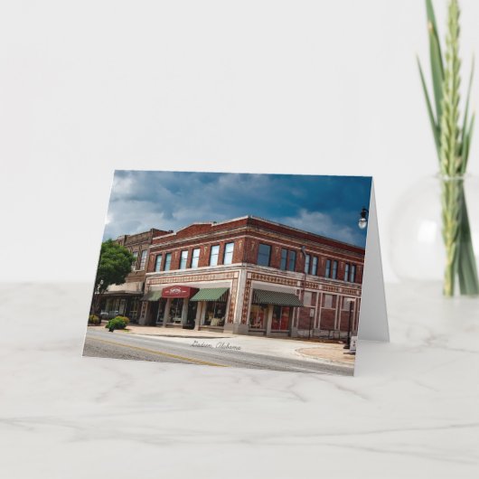 Gadsen, Alabama Kaart (Voorkant)