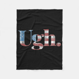 Gadverdamme. - Grappige anti-Trump politieke humor Fleece Deken