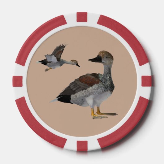 Gadwall Poker Chips (Voorkant)