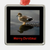 Gadwell Duck Merry kerstomhulde Ornament (Voorkant)