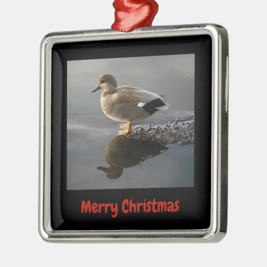 Gadwell Duck Merry kerstomhulde Ornament (Links)