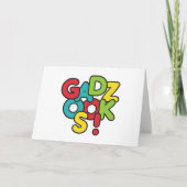 Gadzooks! Kaart (Voorkant)