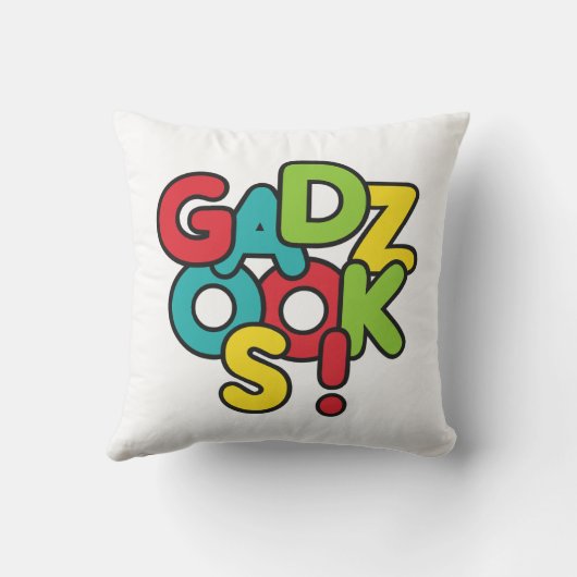 Gadzooks! Kussen (Achterkant)
