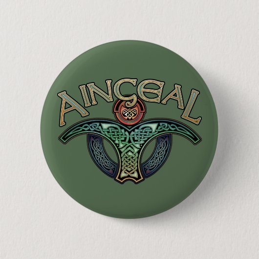 Gaelic Angel Button (Voorkant)