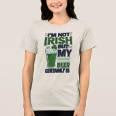Gaelic Beer Tri-Blend Shirt (Voorkant)
