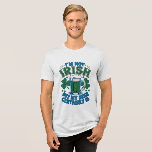 Gaelic Beer Tri-Blend Shirt (Voorkant volledig)
