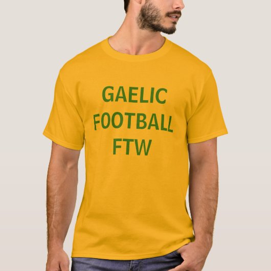 GAELIC FOOTBALL FTW T-SHIRT (Voorkant)