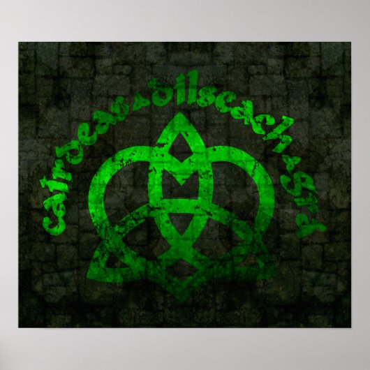 Gaelic Love 24,95 Art Wall Poster (Voorkant)