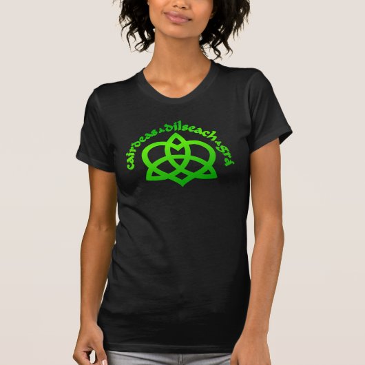 Gaelic Love Symbol T-shirt (Voorkant)
