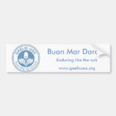 GaelicUSA Bumpersticker (Voorkant)