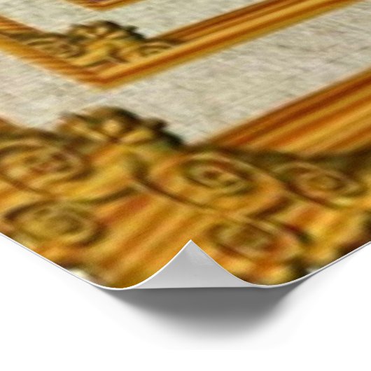 Gaeta Beach  Lijst Poster (Hoek)