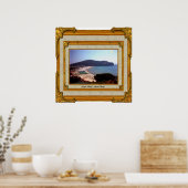 Gaeta Beach  Lijst Poster (Keuken)