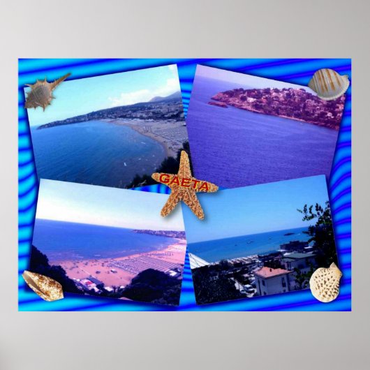 Gaeta Zee Poster (Voorkant)