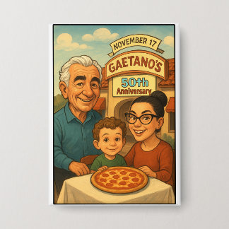 Gaetano's van Tierrasanta 50e Jubileum Button