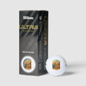 Gaetano's van Tierrasanta 50e Jubileum Golfballen (Verpakking)