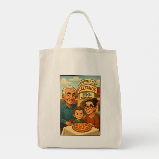 Gaetano's van Tierrasanta 50e Jubileum Tote Bag (Achterkant)