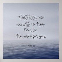 Gaf al je ongerustheid op hem