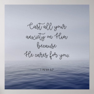 Gaf al je ongerustheid op hem poster