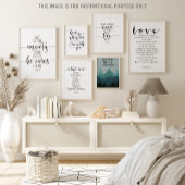 Gaf al je zorgen over hem, 1 Peter 5:7 Poster