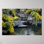 Gaf al uw ongerustheid over hem poster (Voorkant)