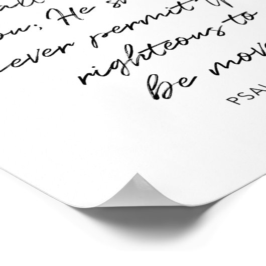 Gaf je last op de Heer... 55:10 Poster (Hoek)