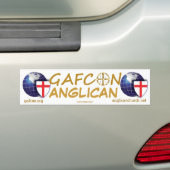 GAFCON ANGLICAN BUMPERSTICKER (Op auto)