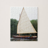 Gaff Rigged Sailing Boat Legpuzzel (Verticaal)