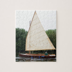 Gaff Rigged Sailing Boat Legpuzzel